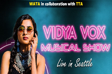 Vidya Vox Musical Night in Redmond, WA
