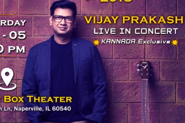 Vijayotsava - Vijay Prakash Live Concert - Chicago in Naperville, IL