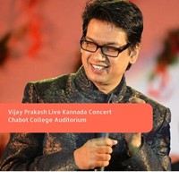 Vijayotsava - Vijay Prakash Live Kannada Concert with M.D.Pallavi at Chabot College Auditorium in Hayward , CA