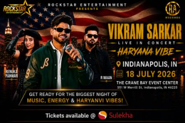 VIKRAM SARKAR LIVE CONCERT - INDIANAPOLIS in , IN