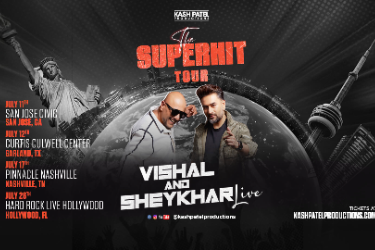 Vishal and Sheykhar The Superhit Tour in San Jose in San Jose, CA