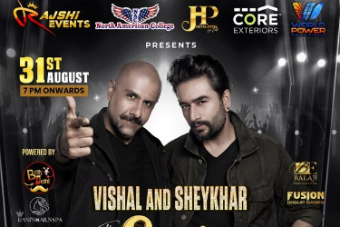 Vishal & Sheykhar The Superhit Tour Live In Chicago 2025 in Schaumburg, IL