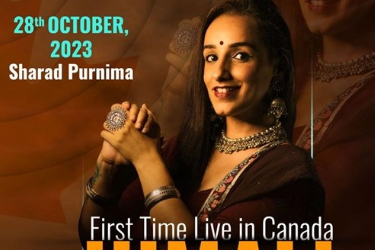 Vraj Community Service (Vraj Canada) presenting Himali Vyas Naik First time in Canada in MISSISSAUGA, ON