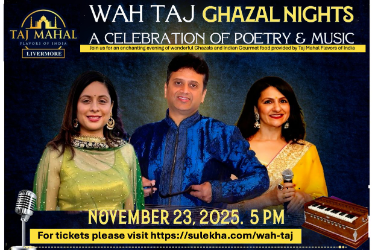 WAH TAJ - Ghazal Nights in Livermore, CA