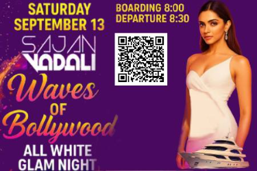 WAVES OF BOLLYWOOD – ALL WHITE GLAM NIGHT! in Chicago, IL