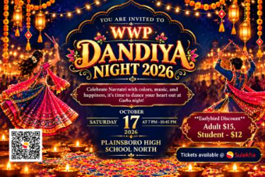 WWP Dandiya Night 2026 In NJ in Plainsboro, NJ