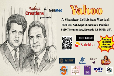 YAHOO! A Shankar Jaikishan Musical in Newark, CA