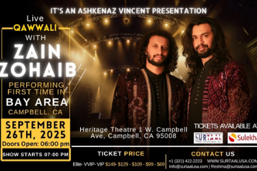 Zain Zohaib Qawwali Mehfil in Bay Area