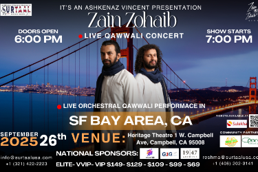 Zain Zohaib Qawwali Mehfil in Bay Area in Campbell, CA