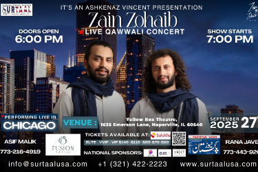 Zain Zohaib Qawwali Mehfil in Chicago in Naperville, IL