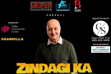Zindagi ka Safar Featuring Anupam Kher in Bay Area in Milpitas, CA