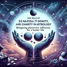 The Role of Donation and Charity in Astrology: Mitigating Planetary Influences for a Better Life