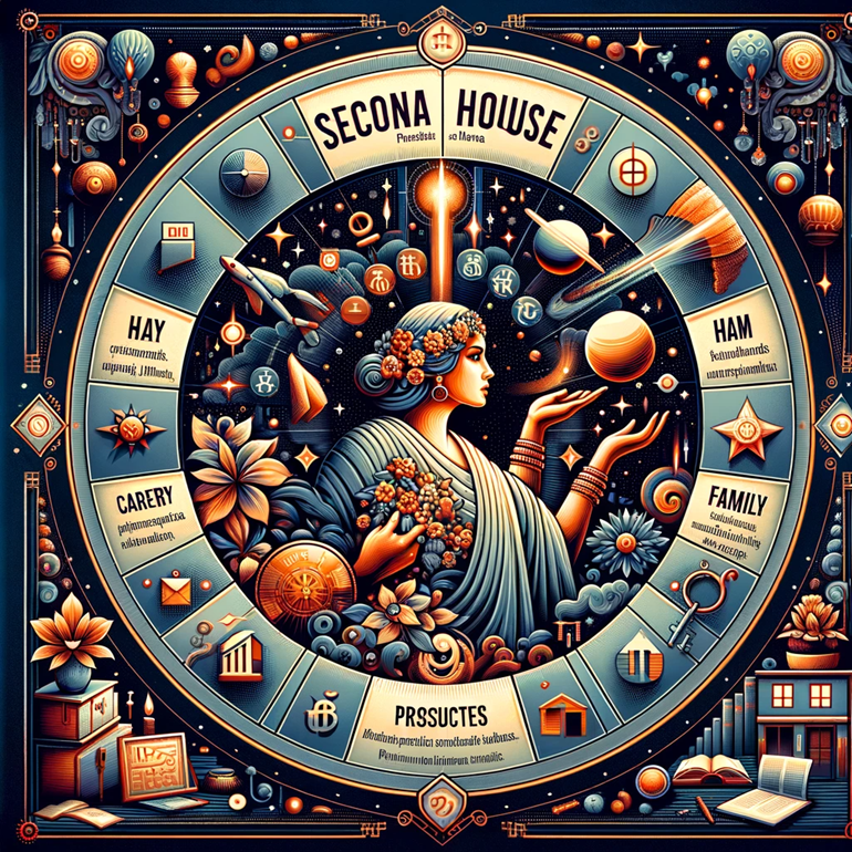 Unlocking Wealth and Prosperity: Understanding the Second House in Vedic Astrology