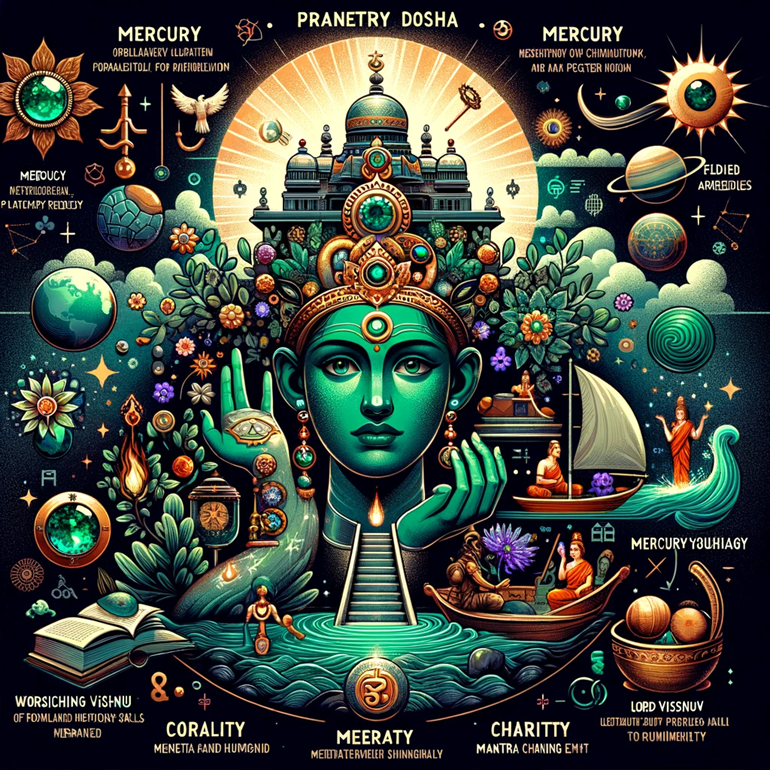 Mastering Mercury's Influence: Remedies, Dosha, and Yogam in Vedic Astrology