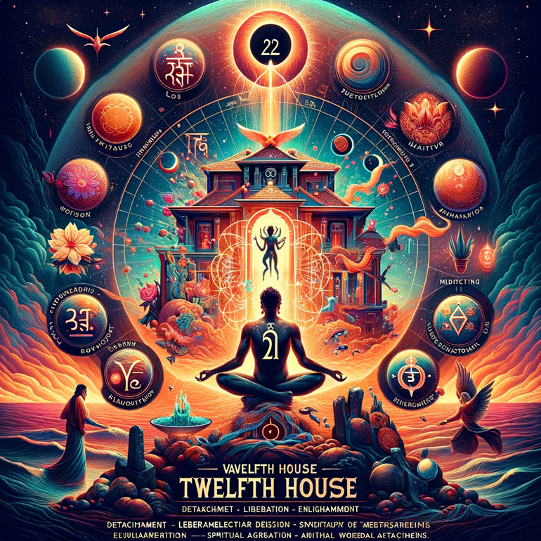Embracing the Path to Enlightenment: Insights into the Twelfth House in Vedic Astrology