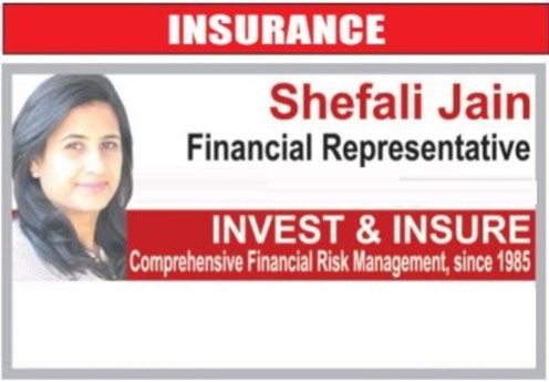 Shefali Jain Financial Representative