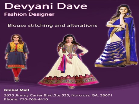 Devyani Dave Fashion Designer in Lilburn, GA