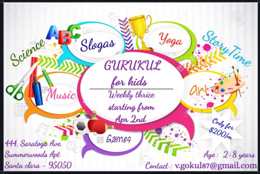 Gurukul After School Classes For Kids in Santa Clara, CA