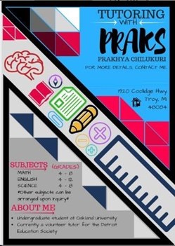 Tutoring With Praks in Troy, MI