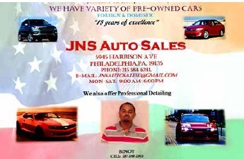 JNS Auto Sales in Philadelphia, PA