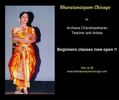 Bharatanatyam Classes By Archana Chandrasekaran in Chicago, IL