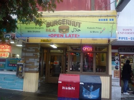 Burger And Kabob Hut in Seattle, WA