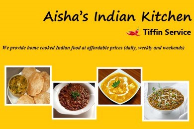 Aisha's Indian Kitchen Tiffin Service