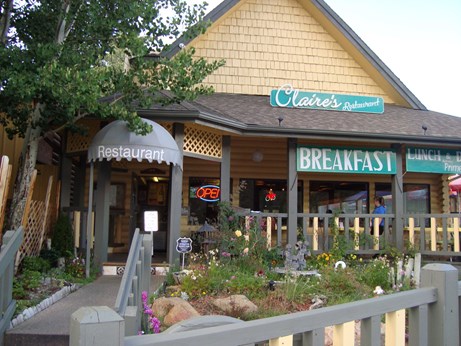 Claire's On The Park in Estes Park, CO