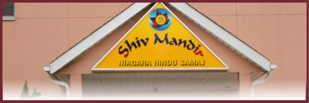 Niagara Hindu Samaj, Shiv Mandir in Niagara Falls, ON