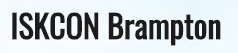 ISKCON Brampton in Brampton, ON