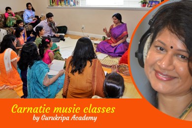 Carnatic Music Classes By Gurukripa Academy