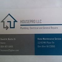 Housepro Plumbing in Richmond, VA