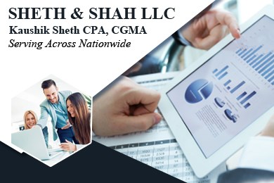 Sheth & Shah LLC, Kaushik Sheth CPA, CGMA