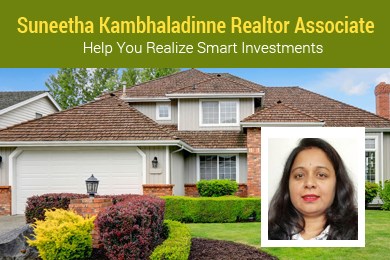 Suneetha Kambhaladinne Realtor Associate