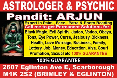 Astrologer And Psychic Pandit Arjun in Toronto, ON