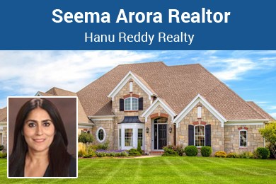 Seema Arora Realtor - Hanu Reddy Realty in Irvine, CA