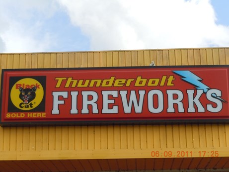 Thunderbolt Fireworks in Cocoa, FL