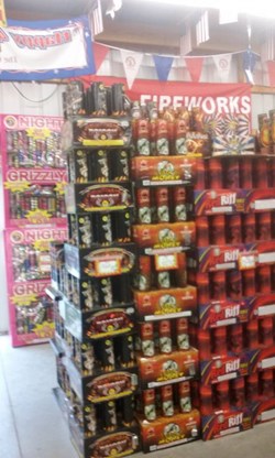 Dyberry Fireworks in Honesdale, PA