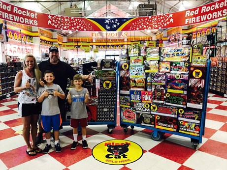 Red Rocket Fireworks in Columbia, SC