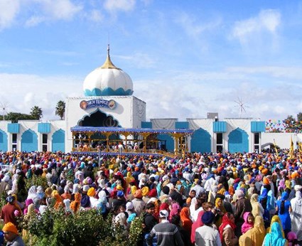 Yuba City Nagar Kirtan in Yuba city, CA