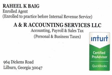 A And R Accounting Services LLC