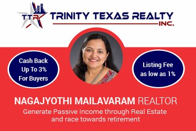 Nagajyothi Mailavaram Realtor in Comanche, TX