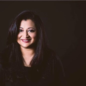 Shital Patel At Bellissima Hair Salon