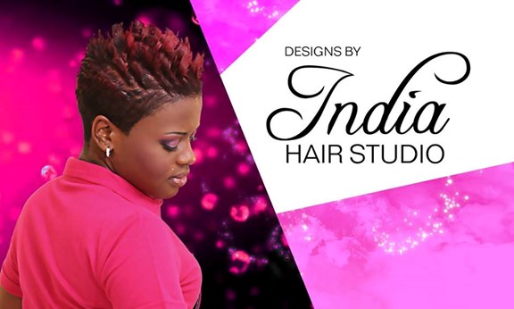 Designs By India Hair Studio in Tampa, FL