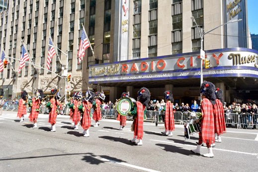 Shree Muktajeevan Swamibapa Pipe Band USA in Flushing, NY