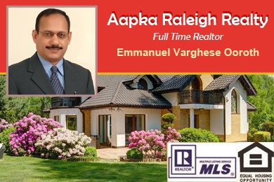 Full Time Realtor Aapka Raleigh Realty in Apex, NC