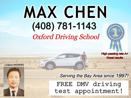 MAX Driving Instructor in Santa Clara, CA