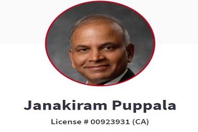 Janakiram Puppala Realtor in Mountain View, CA