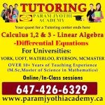 Param Jyothi Math Tutoring Centre in Burlington, ON