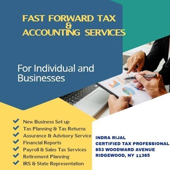 Fast Forward Tax & Accounting Services Inc in Ridgewood, NY
